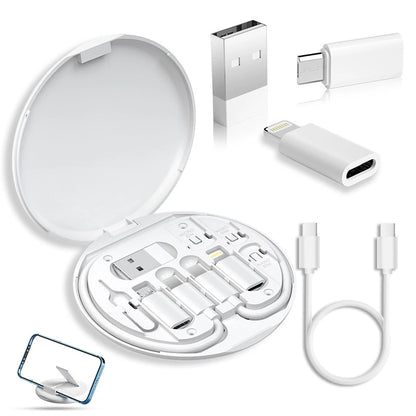 🔥9 in 1 Charging Cable Kit with Adapters & SIM Tool