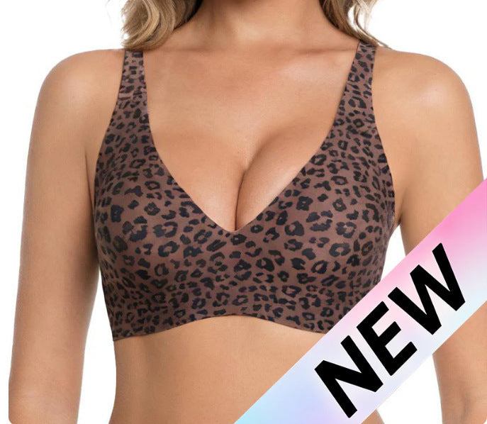 Jelly Comfortable Wireless Push Up Bras