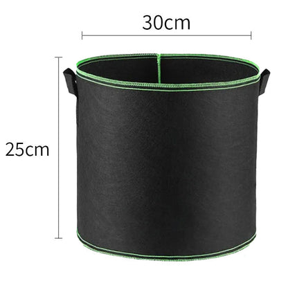 🪴 Heavy-Duty Fabric Grow Bags – Breathable & Reusable Plant Containers