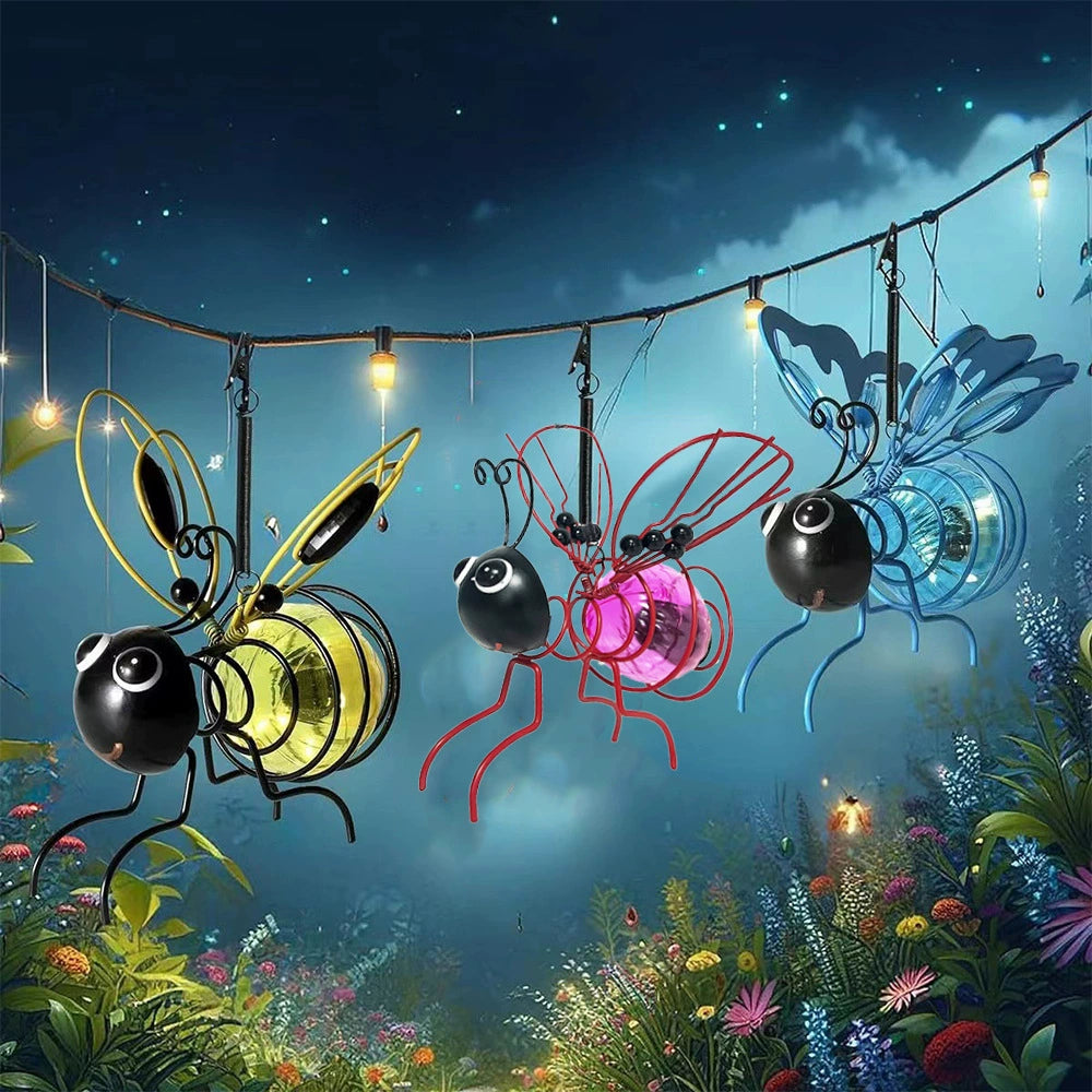 ✨This Week's Special Price💥 Outdoor Hanging Solar Bee Light