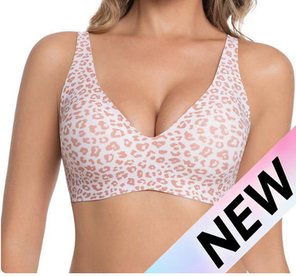 Jelly Comfortable Wireless Push Up Bras