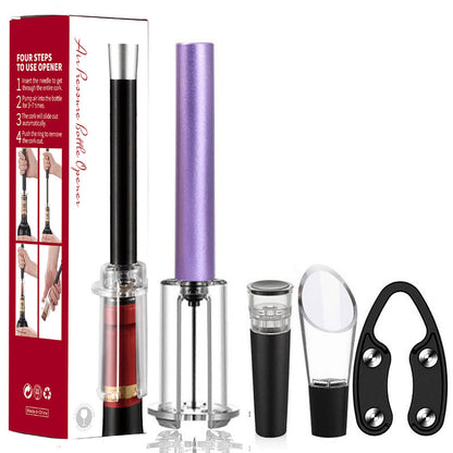 🍷Air Pump Cork Remover Wine Bottle Opener🔥