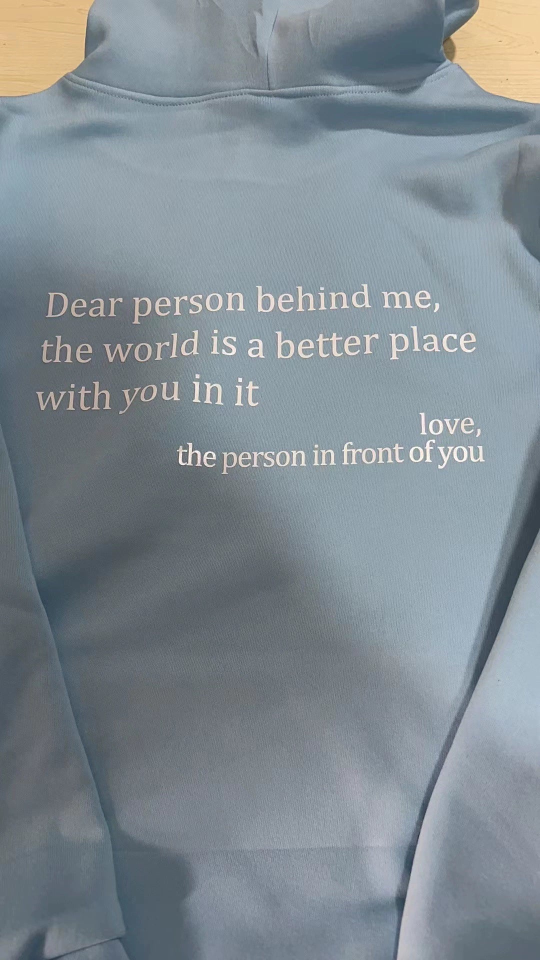 Best person behind me Hoodie