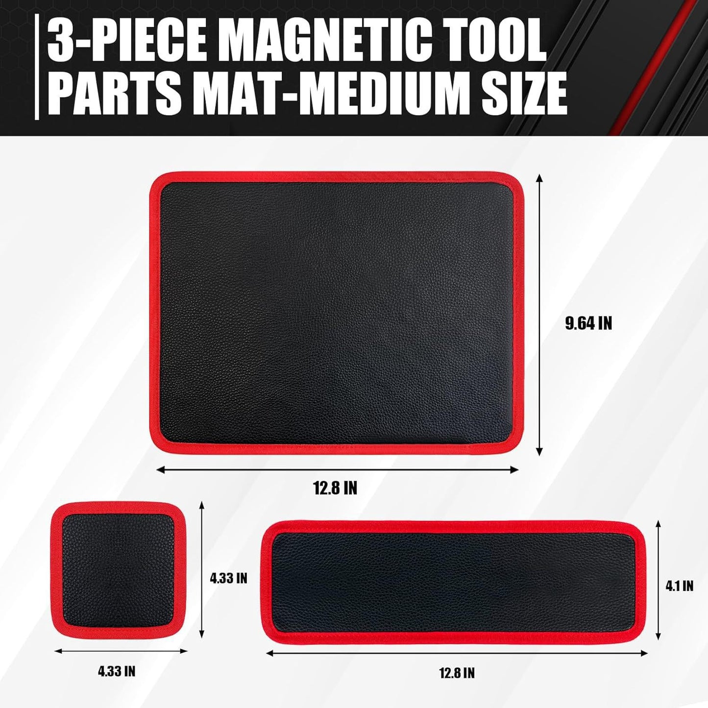 🔧 Flexible Magnetic Tool Tray Set – Strong Hold, Flexible Fit, Ultimate Tool Organizer