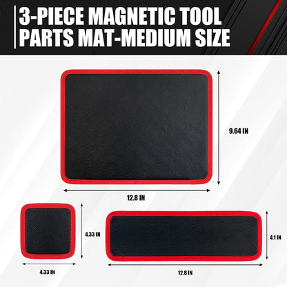 🔧 Flexible Magnetic Tool Tray Set – Strong Hold, Flexible Fit, Ultimate Tool Organizer