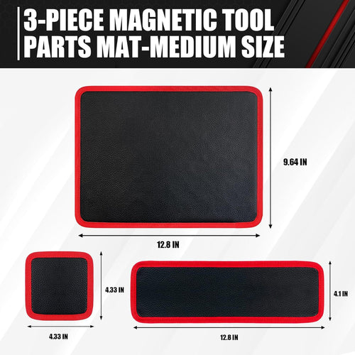 🔧 Flexible Magnetic Tool Tray Set – Strong Hold, Flexible Fit, Ultimate Tool Organizer