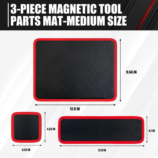 🔧 Flexible Magnetic Tool Tray Set – Strong Hold, Flexible Fit, Ultimate Tool Organizer