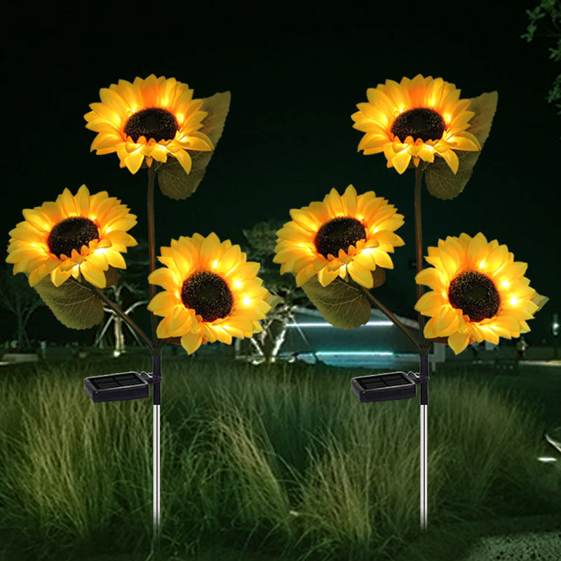🏆Flash Sale⚡ 50K+ SOLD! 🌻 Solar Sunflower Garden Lights