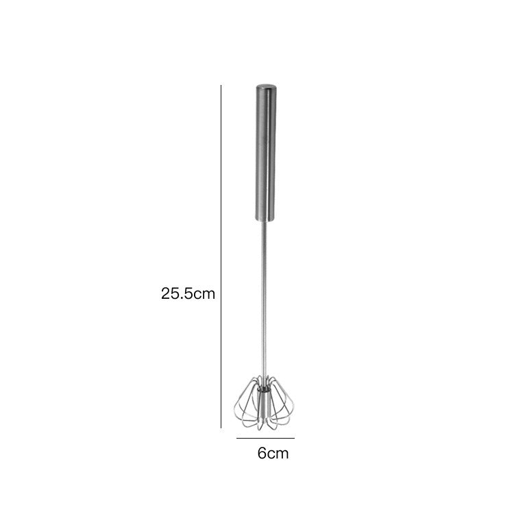 👍 Automatic Eggbeater Easy Whisk – Effortless Push & Spin Mixing