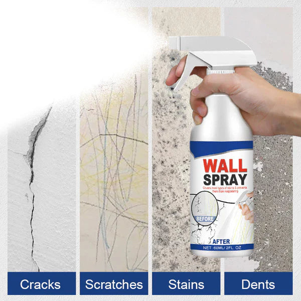 🏠 Magic Wall Repair Spray – Instantly Cover Stains, Scuffs & Wall Imperfections