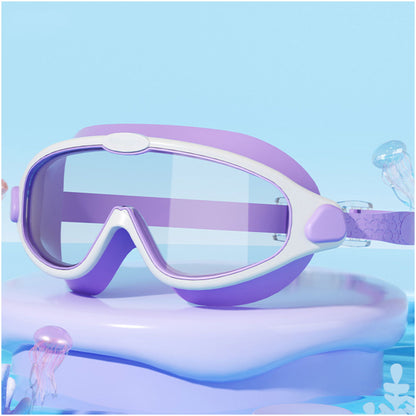 ✨2025 Hot Sale 55%-OFF-🌊HD children's large frame waterproof and anti-fog swimming goggles