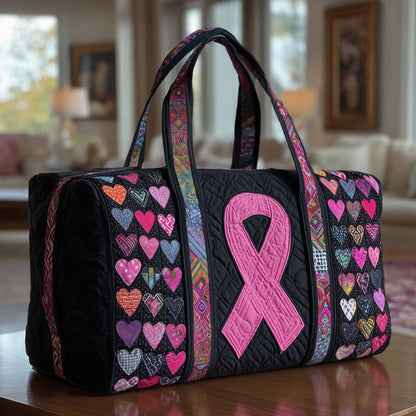 Hippie Journey Quilted Duffle Bag