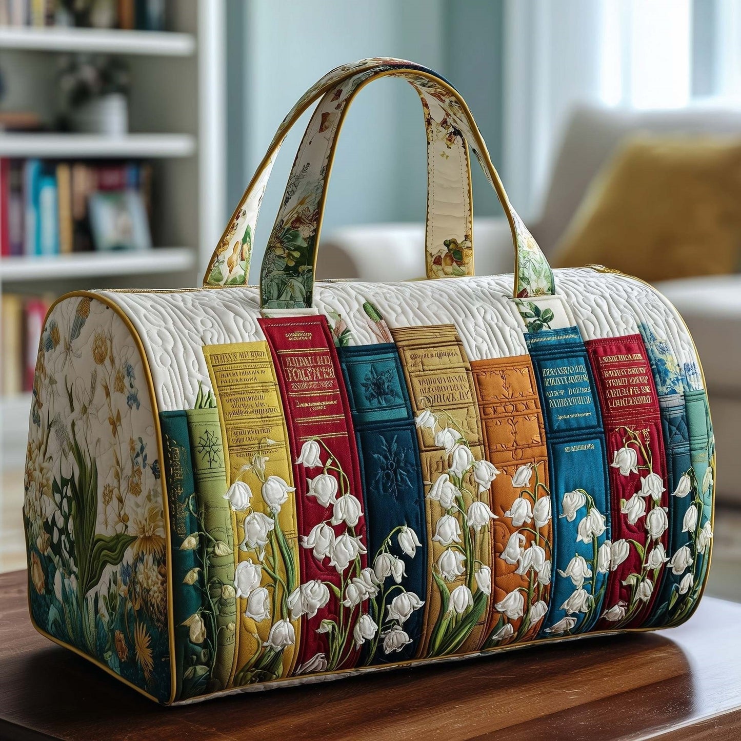 Hippie Journey Quilted Duffle Bag