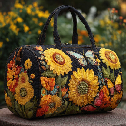 Hippie Journey Quilted Duffle Bag