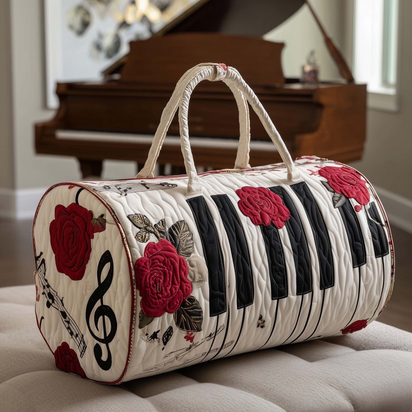 Hippie Journey Quilted Duffle Bag