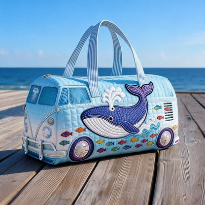Hippie Journey Quilted Duffle Bag