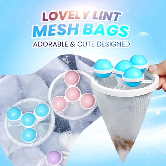 👚🫧Reusable Washing Machine Hair Filter Mesh Bags