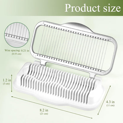 🥚 Extra Large Egg Slicer | Slice Eggs, Bananas & Fruits Faster & Easier