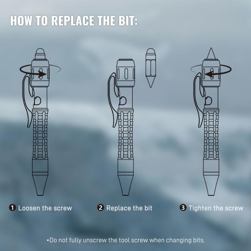 MP1 Multi-Functional Titanium Pen – Ultimate EDC Pocket Tool