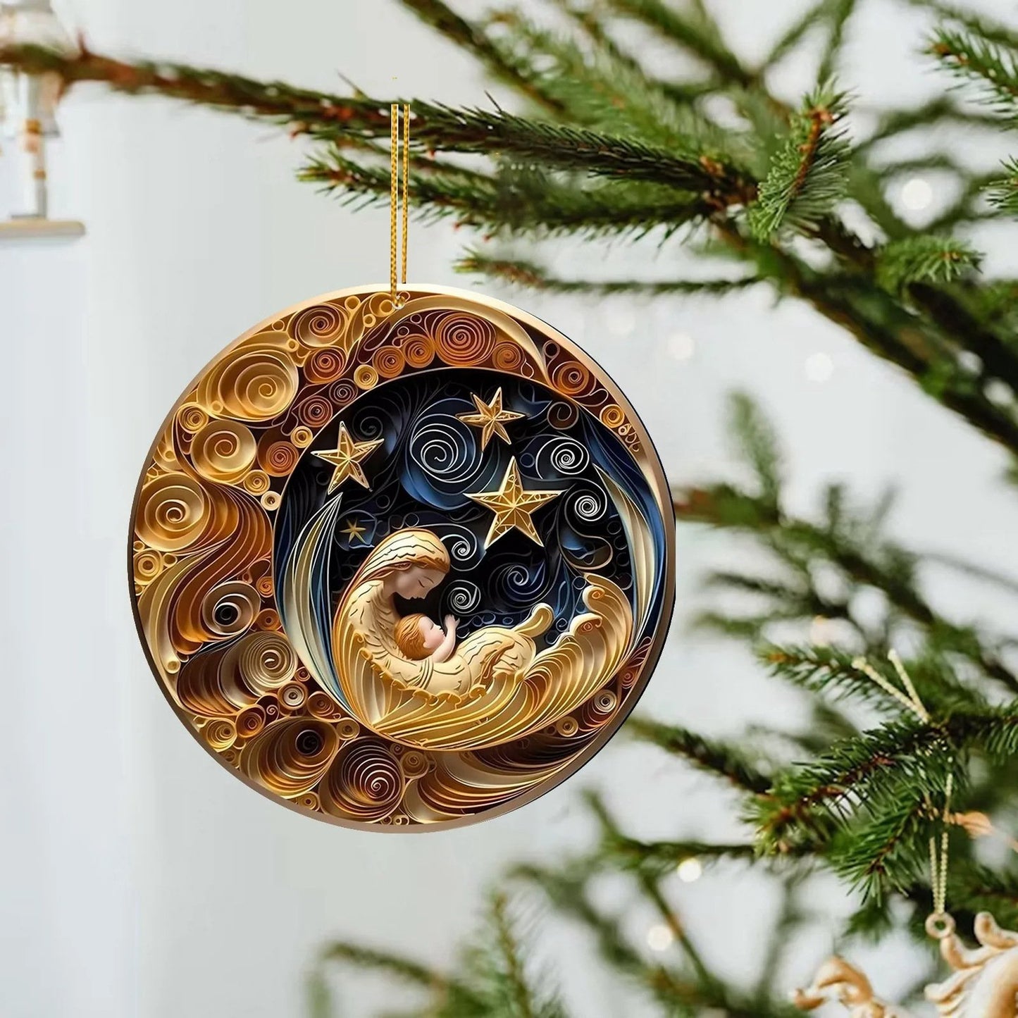 🎄2025 Handmade Ornaments With Good Wishes🎅