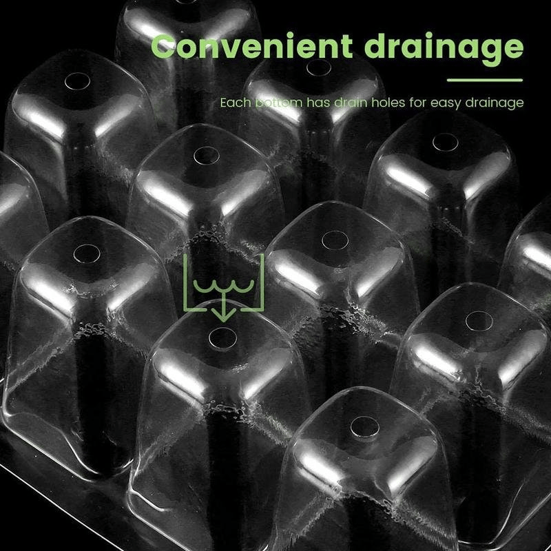 Last day Only $4.33 each - Adjustable Humidity Seed Starter Trays