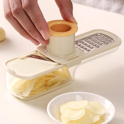 🔥Multifunctional Garlic Grinder & Mandoline Slicer