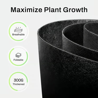 🪴 Heavy-Duty Fabric Grow Bags – Breathable & Reusable Plant Containers