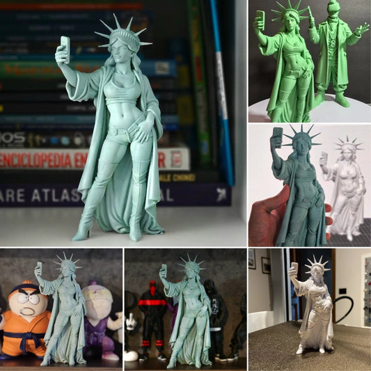✨Statue of Liberty Selfie Figurine – 250th Anniversary Commemorative Edition