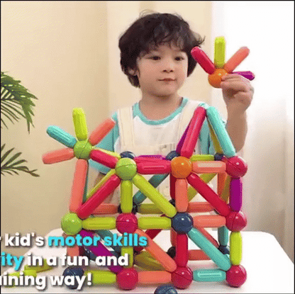 🔥Magnetic Balls and Rods Set Educational Magnet Building Blocks