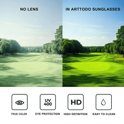 🔥Hot Sale🌟🕶️Premium Polarized Sports Sunglasses – Designed for Golfers🏌️