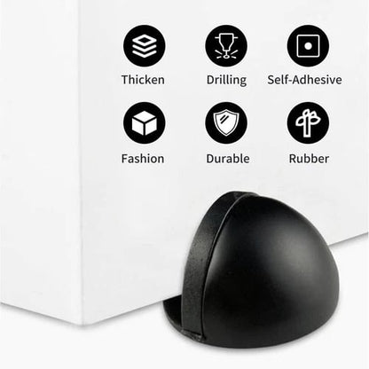 🔥HOT SALE🔥Hidden Stainless Steel Rubber Dual-use Door Stopper Door Holders