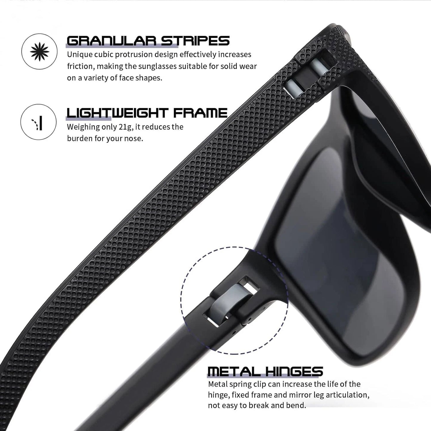 🚴🕶️ Unisex Polarized Sunglasses – Outdoor Glasses for Driving & Sports ✨