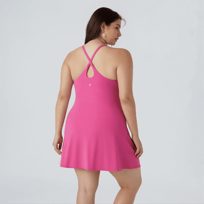 🎁Last Day 49% OFF🔥The Ultimate Tummy Control Backless Active Dress