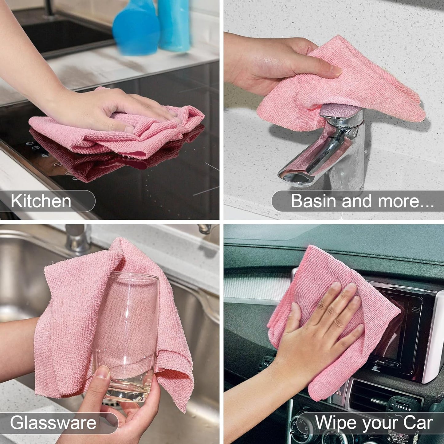 ♻️ Reusable Microfiber Paper Towels Roll