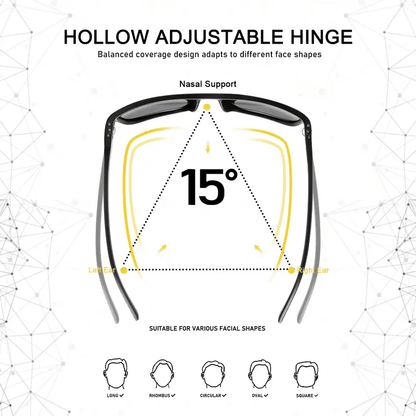 🔥Hot Sale🌟🕶️Premium Polarized Sports Sunglasses – Designed for Golfers🏌️