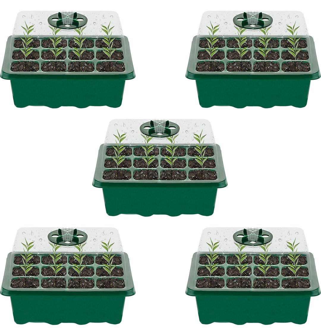 Last day Only $4.33 each - Adjustable Humidity Seed Starter Trays