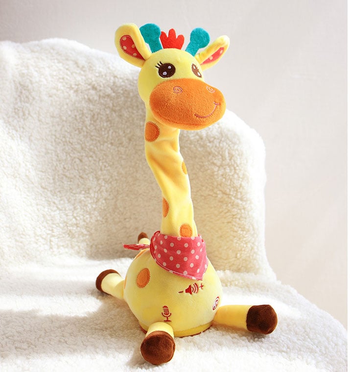 🎄Christmas Hot Sale⚡ 50K+ SOLD! Almost Gone-💥🎉 Best-Selling Musical Giraffe Toy – Sings, Dances & Repeats What You Say! 🦒🎵🗣️