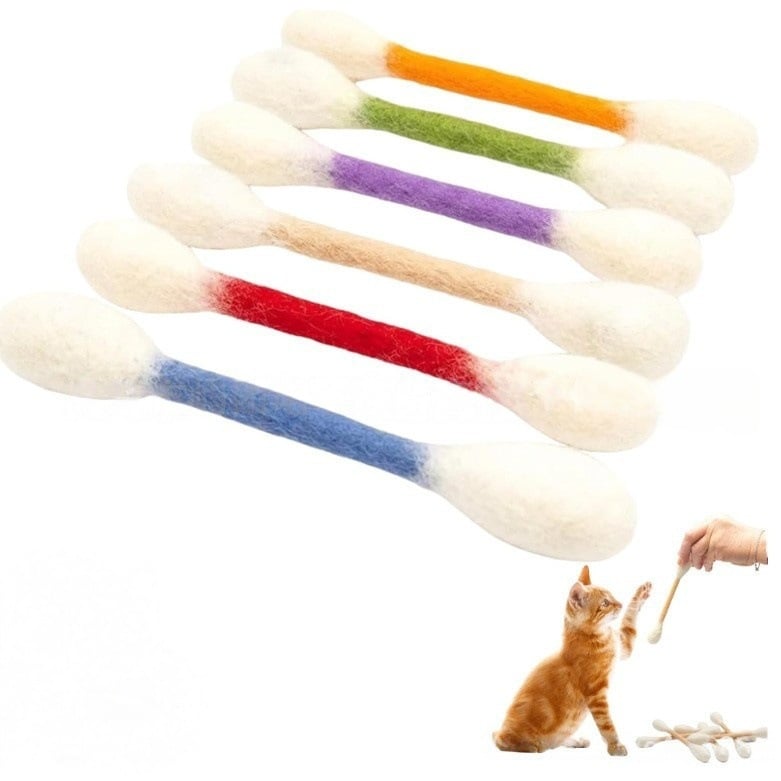 🐱 Swabs Large Size Cat Toys with Catnip ❤️ For happy, healthy, and active indoor cats