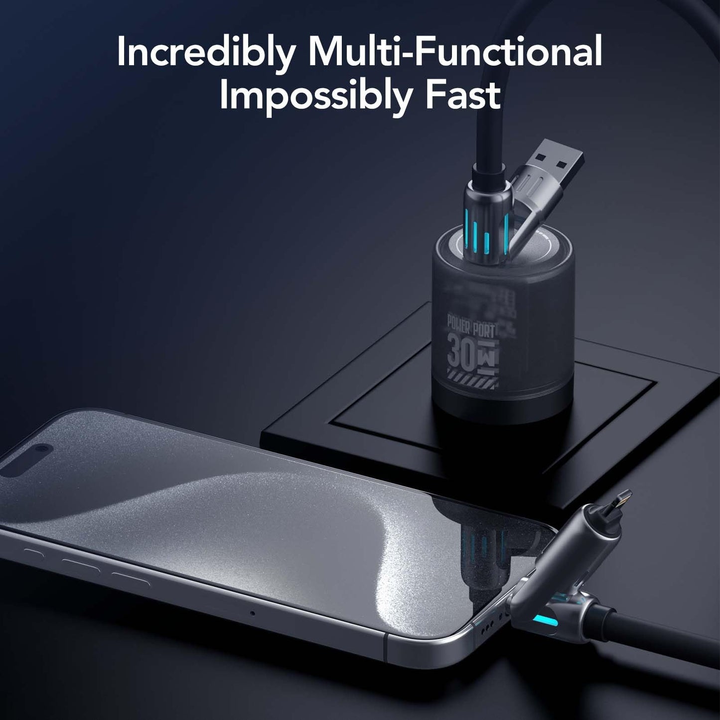 🔥Last Day 49% OFF🔥4-in-1 USB Charging Cable fast charging MAX 60w