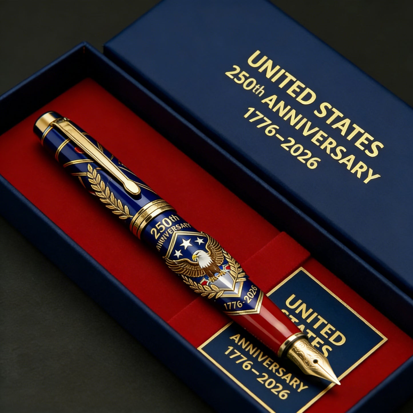 🔥Last Day 60% OFF -- 250th U.S. Anniversary Pen & Notebook Set
