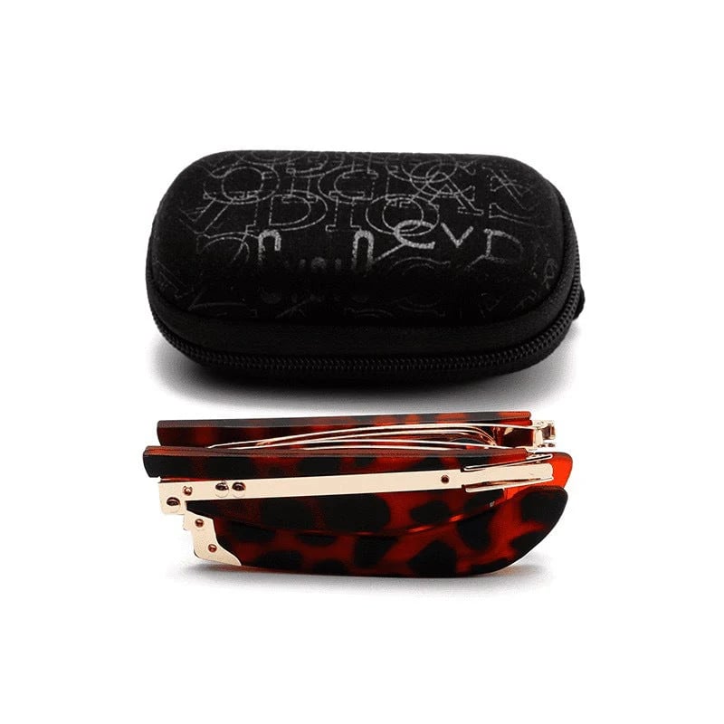 (🎁Last Day 50% OFF)👓Foldable Anti-Blue Light Reading Glasses with Case