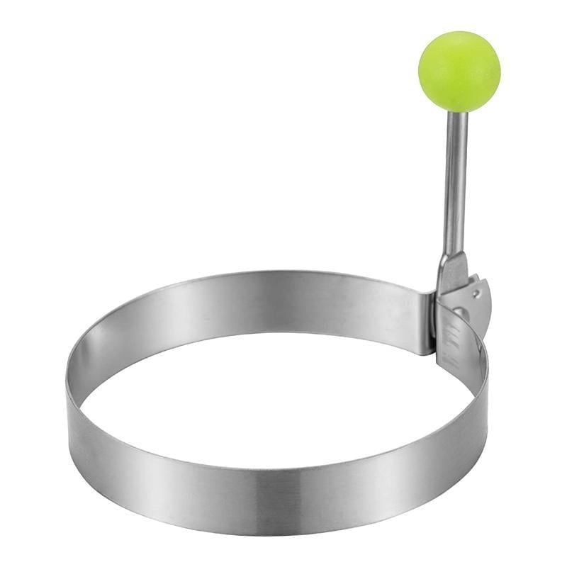 🍳 Premium Stainless Steel Egg Rings Molds – Easy Shaping for Perfect Breakfasts