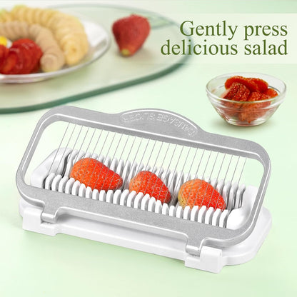 🥚 Extra Large Egg Slicer | Slice Eggs, Bananas & Fruits Faster & Easier