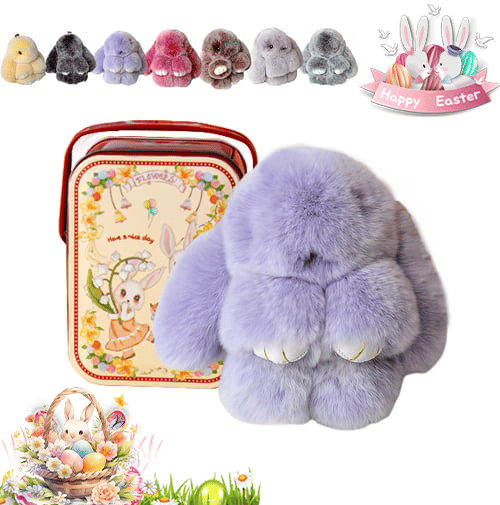 🔥Hot Sale 49% OFF -🐰 Handmade Soft Bunny Charms
