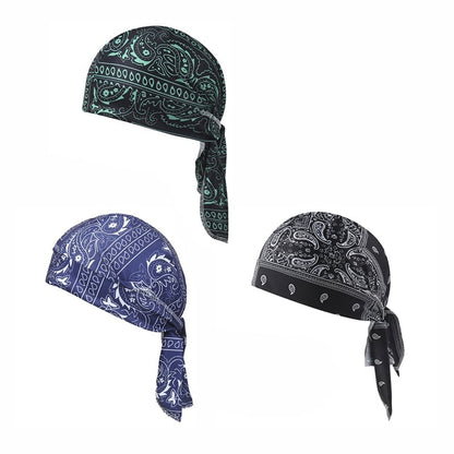 🚵‍♀️ Elastic Sports Cycling Cap – Sweatproof UV Protection Outdoor Hat