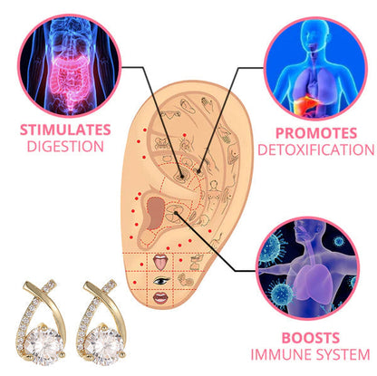 💖 Germanium Energy Earrings – Stylish Wellness Jewelry for Women