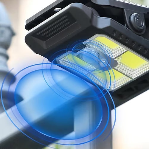 🔆 Solar Clip Light with Motion Sensor – Transform Your Outdoor Safety & Convenience