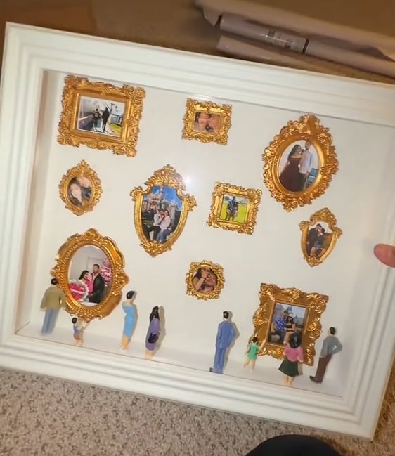 DIY Mini Museum Silhouette Box, mini-figuren mensenmuseum, creatieve DIY Mini Museum Silhouette Box, mini-figuren mensenmuseum, creatieve