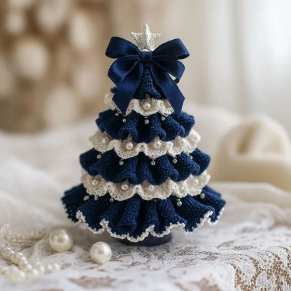 🤚🎁DIY Crochet Christmas Tree Kit – Handmade Holiday Decoration Set