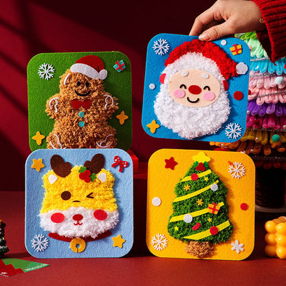 DIY Weihnachtsstickerei-Set